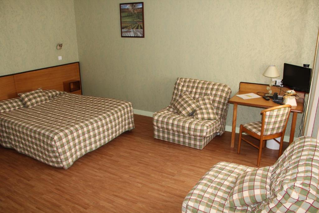 Logis Des Trois Maures Hotell Couches Rum bild